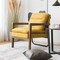 Single Sofa Chair with Extra-Thick Padded Backrest and Seat Cushion